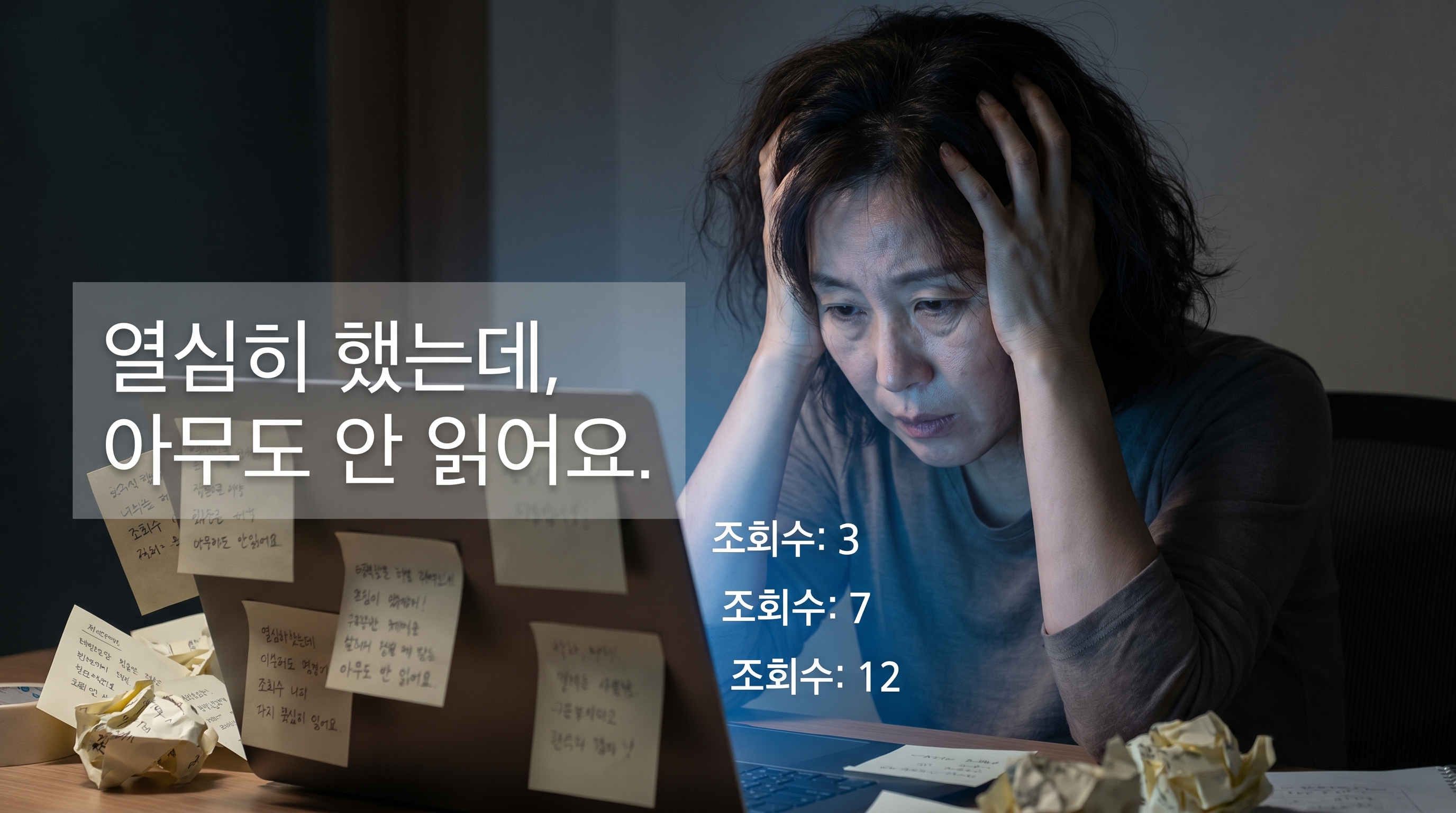 블로그 수익화 실패 원인